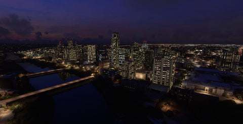 SamScene3D Austin Modern City for MSFS