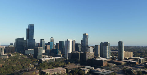 SamScene3D Austin Modern City for MSFS