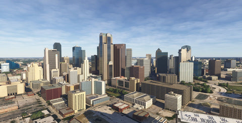 SamScene3D Dallas Modern City for MSFS