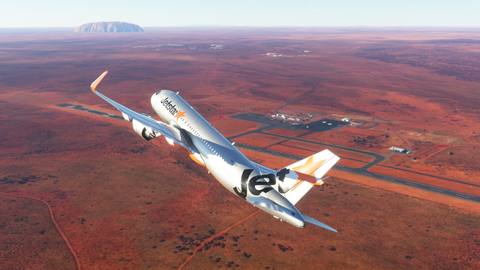 AUscene Ayers Rock Uluru (YAYE) for MSFS