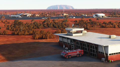 AUscene Ayers Rock Uluru (YAYE) for MSFS