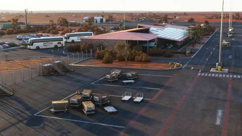 AUscene Ayers Rock Uluru (YAYE) for MSFS