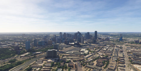 SamScene3D Dallas Modern City for MSFS