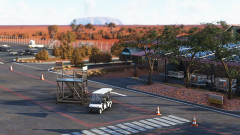 AUscene Ayers Rock Uluru (YAYE) for MSFS