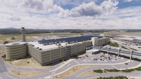 AeroDesigns Manchester Boston Regional (KMHT) for MSFS
