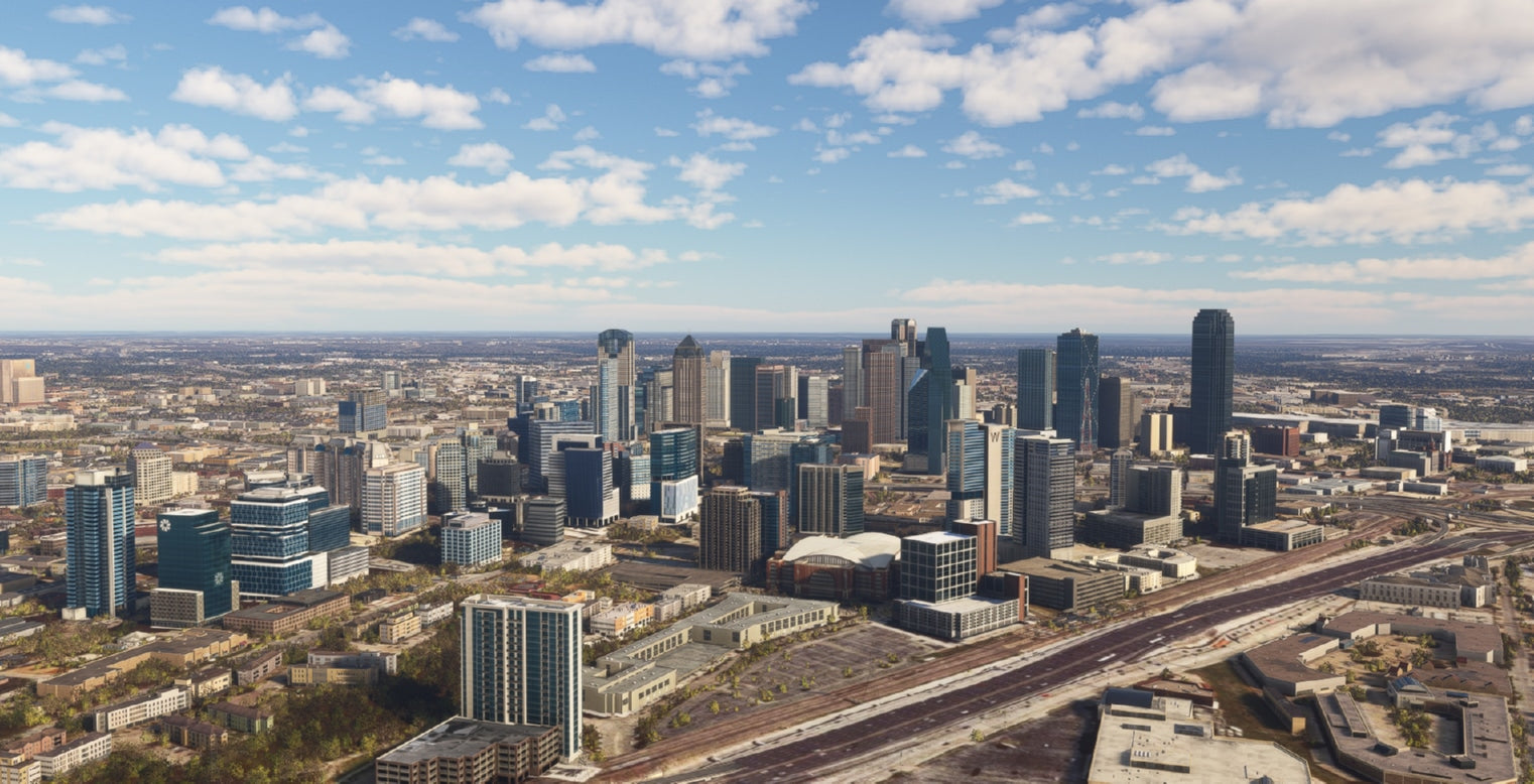SamScene3D USA Modern Cities Vol.3 for MSFS – iniBuilds Store