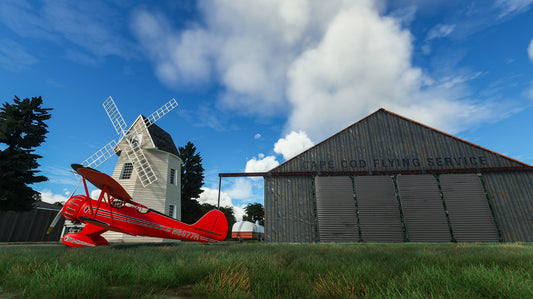 Stealthy Duck Cape Cod Airports for MSFS