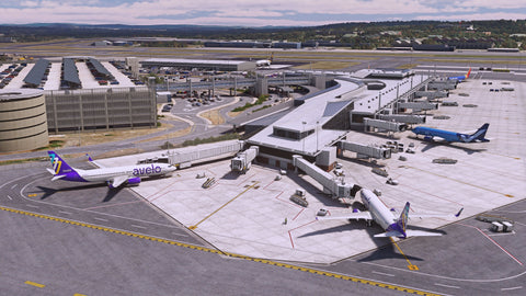 AeroDesigns Manchester Boston Regional (KMHT) for MSFS