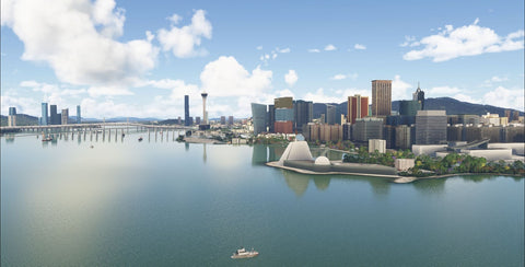 SamScene3D Macao V2.5 (VMMC) for MSFS
