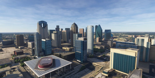 SamScene3D Dallas Modern City for MSFS