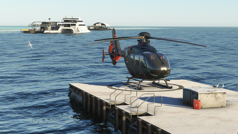 AUscene Reefworld Great Barrier Reef (YBHM) for MSFS