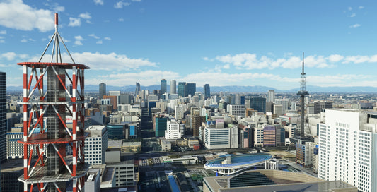 SamScene3D Japan City Nagoya for MSFS-2020