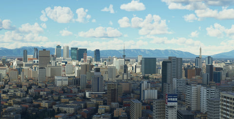 SamScene3D Japan City Nagoya for MSFS