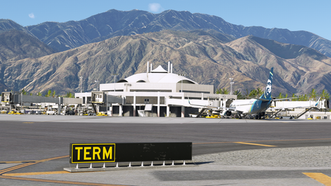 iniBuilds Palm Springs (KPSP) for MSFS