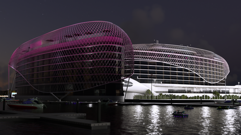 iniBuilds Abu Dhabi Yas Island (OMF1) For MSFS