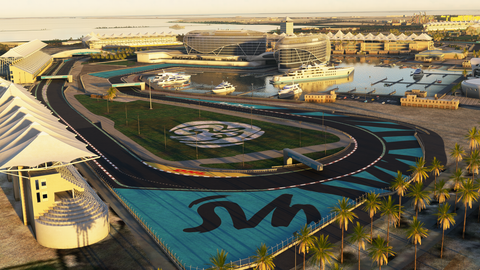 iniBuilds Abu Dhabi Yas Island (OMF1) For MSFS