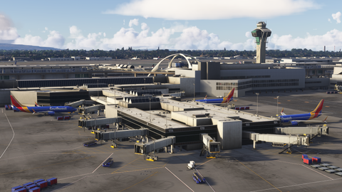 iniBuilds Los Angeles (KLAX) for MSFS-2024