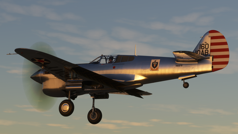 iniBuilds P-40F WarHawk for MSFS-2020