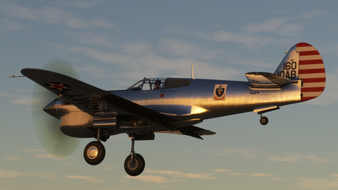 iniBuilds P-40F WarHawk for MSFS