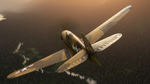 iniBuilds P-40F WarHawk for MSFS-2020