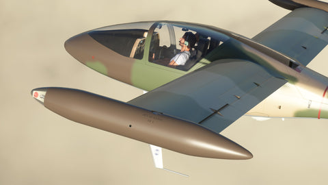 Mario Noriega Designs Caproni-Vizzola C-22J Ventura for MSFS-2020