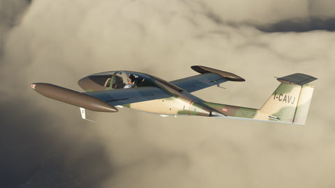 Mario Noriega Designs Caproni-Vizzola C-22J Ventura for MSFS-2020