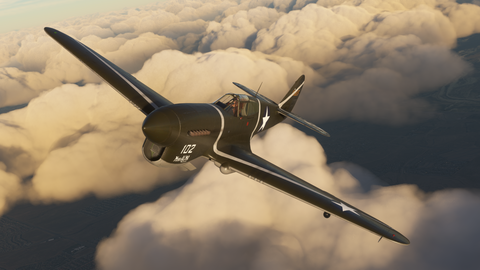 iniBuilds P-40F WarHawk for MSFS-2020