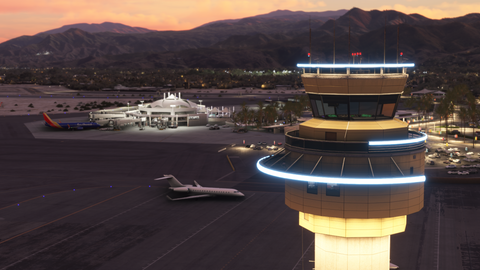 iniBuilds Palm Springs (KPSP) for MSFS-2020