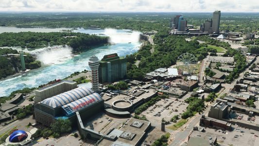 Jeppeson2001 Niagara Falls City Pack & Heliport for MSFS-2020
