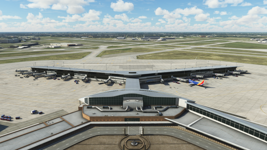 FSimStudios Houston William P. Hobby (KHOU) for MSFS-2020