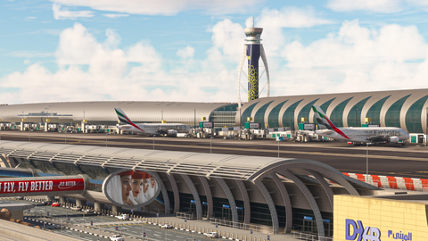 iniBuilds Dubai (OMDB) for MSFS-2020