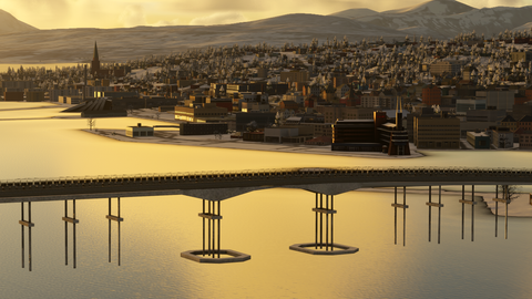Iron Sim Tromso City Landmarks for MSFS
