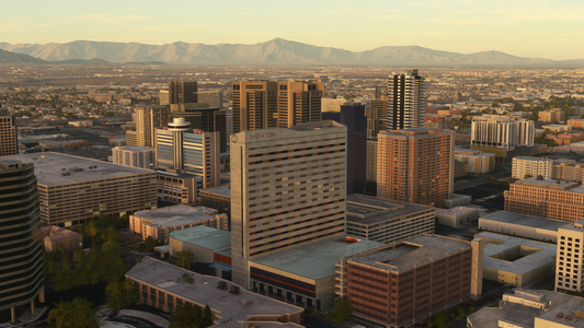 Iron Sim Phoenix City Landmarks for MSFS