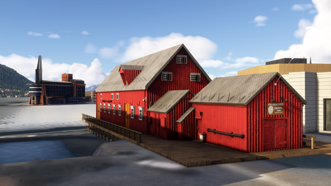 Iron Sim Tromso City Landmarks for MSFS