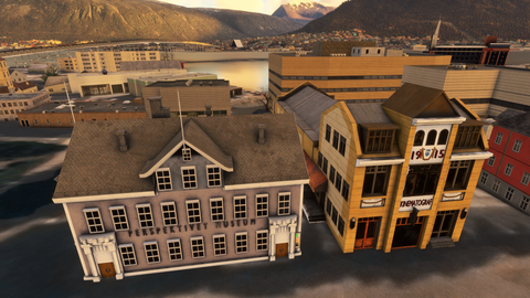 Iron Sim Tromso City Landmarks for MSFS