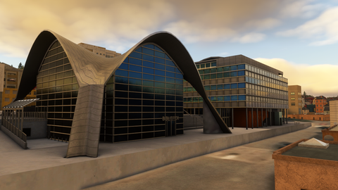 Iron Sim Tromso City Landmarks for MSFS