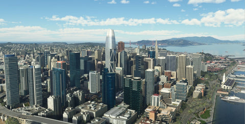 SamScene3D San Francisco Modern City for MSFS