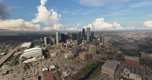 SamScene3D Houston Modern City for MSFS