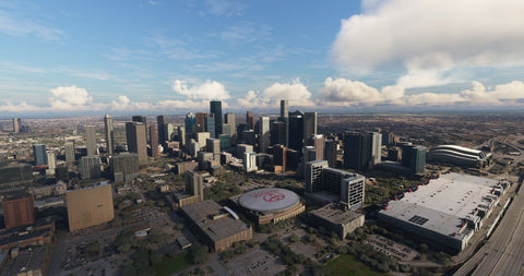 SamScene3D Houston Modern City for MSFS