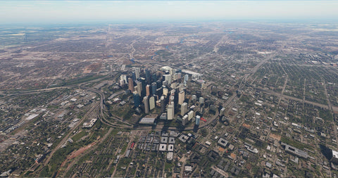 SamScene3D Houston Modern City for MSFS