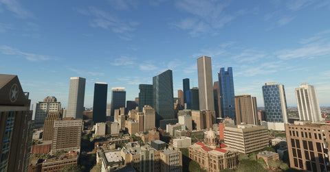 SamScene3D Houston Modern City for MSFS