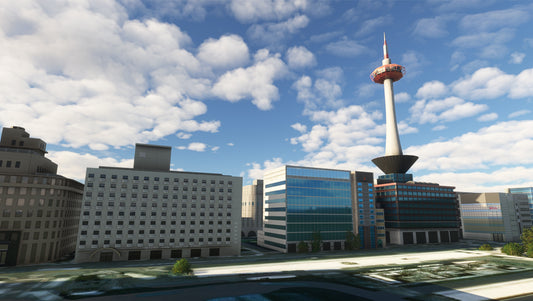 SamScene3D Japan Kobe Kyoto City for MSFS-2020