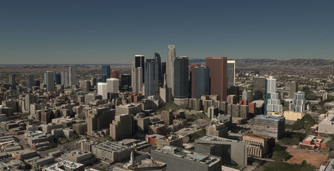 SamScene3D Los Angeles Modern City for MSFS