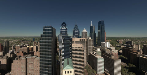 SamScene3D Philadelphia Modern City for MSFS