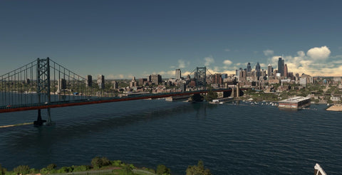 SamScene3D Philadelphia Modern City for MSFS