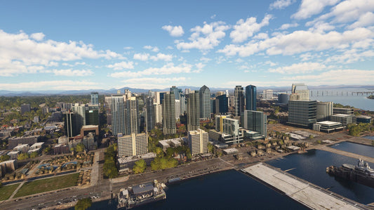 SamScene3D San Diego Modern City for MSFS