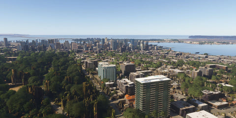 SamScene3D San Diego Modern City for MSFS