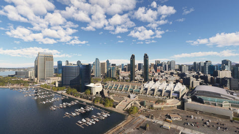 SamScene3D San Diego Modern City for MSFS