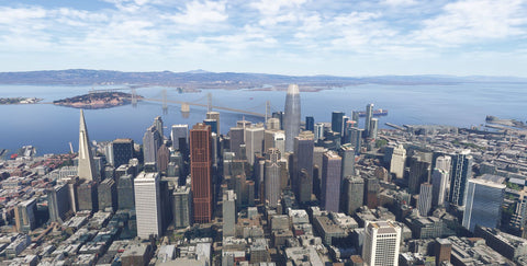 SamScene3D San Francisco Modern City for MSFS