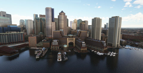 SamScene3D Boston Modern City for MSFS